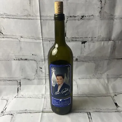 $15 • Buy 2006 Elvis Blue Christmas At Graceland Cabernet Sauvignon Empty Wine Bottle!