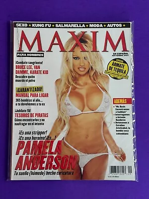 Spanish MAXIM #18 En Espanol PAMELA ANDERSON - Septiembre 2003 • $10