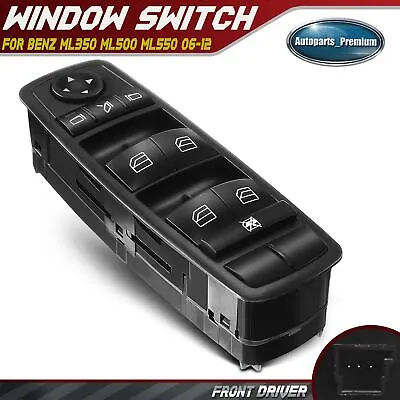 Master Power Window Switch For Mercedes-Benz ML350 ML500 ML550 06-12 Front Left • $22.59