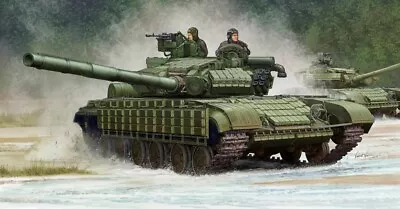 Trumpeter 1/35  Soviet T64BV Mod 1985 Main Battle Tank  #5522 #05522 📌USA • $62.98