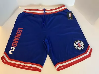 UNK NBA Los Angeles Clippers Basketball Shorts Kahwi XLarge NWT. • $37.99