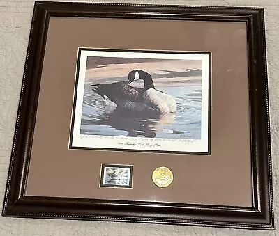  1994 Kentucky Duck Stamp Print By R J McDonald Stamp Signed #31 Medallion • $116.50