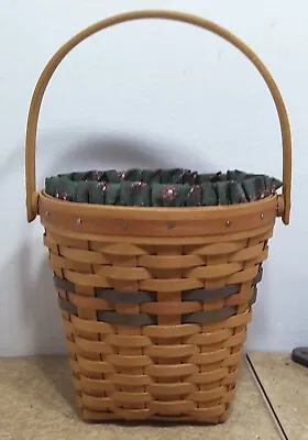 Vintage Longaberger 1993 Shades Of Autumn Harvest Basket W Liner Protector • $19.97
