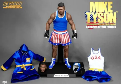 Mike Tyson Storm Collectibles Figure Olympic Edition 1/6 Scale New Mint US Sale • $269.99