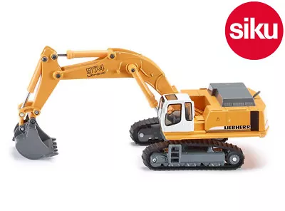 Siku 1874 Liebherr 974 Litronic Excavator Digger Working Arm Die-Cast 1:87 Scale • £25.40