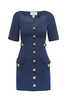 $130 • Buy Alice McCall Air France Mini Dress In Navy Blue Size 6 AU