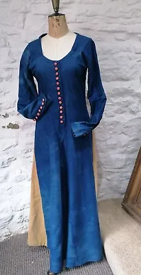 £100 • Buy Authentic Re-enactment Medieval Wool Woman's Dress UK Size 10-12 Hand Finished
