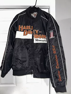 Vintage Harley Davidson Jacket Shell Coat XL CA 03402 RN 103819 • $99.99