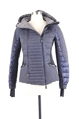 Moncler Women's Ski Jacket SZ 1/S Blue RARE • $450