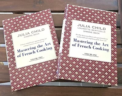 MASTERING THE ART OF FRENCH COOKING VOL 1 And  2 1970/1961  Julia Child • $70