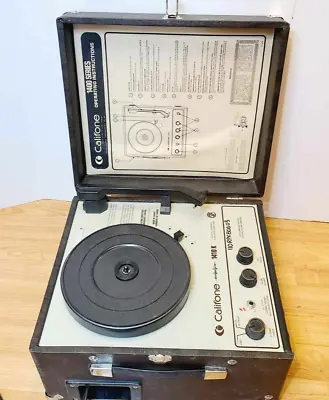 Nice Vintage Califone 1410k 1400 Series Record Player Portable Vinyl Turntable • $122.22