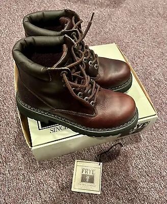 Vintage Frye Demming Boots New In Box Men’s Sz 10M • $93.99