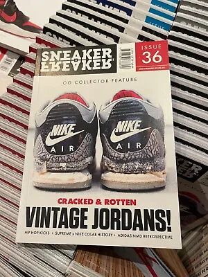 Sneaker Freaker Magazines Issue 36 Jordan Nike Bape Puma Issues • $10