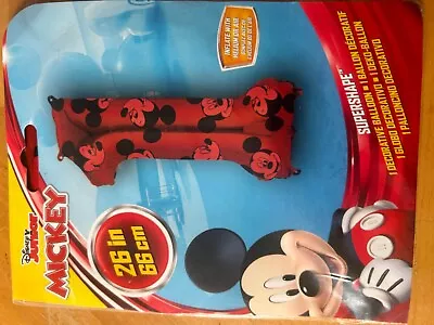 Disney Junior Mickey Mouse 26in Red Number 1 Foil Balloon • £3.99