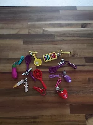 Vintage 1980s Plastic Clip On 80s Bell Charms Lot Rare • $24.99