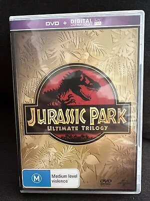 Jurassic Park - Ultimate Trilogy DVD R4 The Lost World Jurassic Park 3 • $9.13