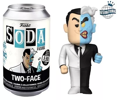 Funko Soda DC Universe Batman Two Face Soda Can 1 In 5500 Brand New • £12