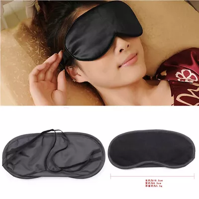 $2.99 • Buy Silk Sleep Eye Mask Eye Shade Cover Shade Eye Patch Portable Blindfold Travel