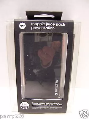 Mophie Juice Pack External Charge Powerstation Black 4000 MAh 2.1 AMP 921537 NEW • $39.99