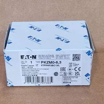 New EATON Moeller PKZM0-63    Motor Protective Circuit Breaker • $48.95