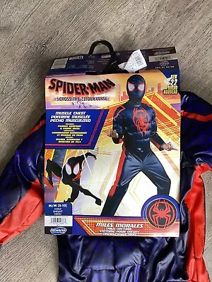 Marvel Spider-man Across Miles Morales Costume Child Medium 8-10 NEW • $19.99