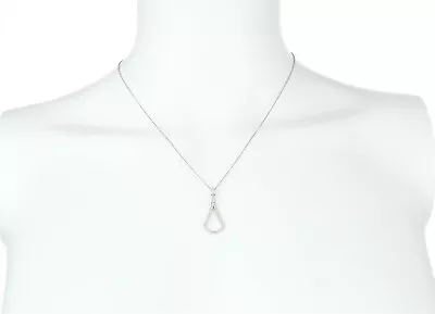 $39 • Buy Nadri 131610 Womens Silver Pave Necklaces