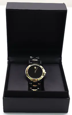 Movado Luno Sport Black Dial Two-tone Men's Watch • $232.49