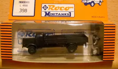 Roco Minitanks #398 WW2 German MB L4500 Truck 1:87 Scale • $26.95