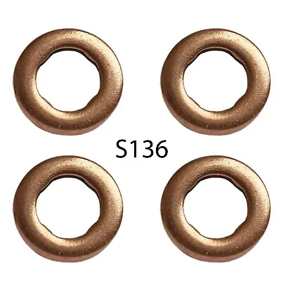 VW Caddy Alltrack 2.0 TDI Diesel Fuel Injector Base Washers / Seals Set Set X 4 • $12.27