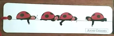 Vintage Anne Geddes Lady Bug Babies Bookmark  • $8.99