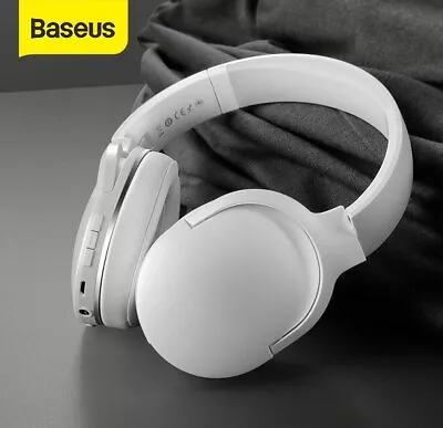 Baseus Wireless Headphones Bluetooth 5.3 Headset HiFi Stereo Earphone With Mic • $34.19