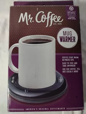 NEW Mr. Coffee Tea Soup Hot Beverages Mug Warmer For Office Home Use MWBLK • $9.99