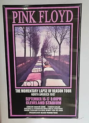 Pink Floyd Framed Concert Poster Cleveland Stadium • $21.99