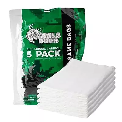 Deer & Elk Game Bags Hunting Meat. Complete Your Field XL - 5 Quarter Bags • $41.66