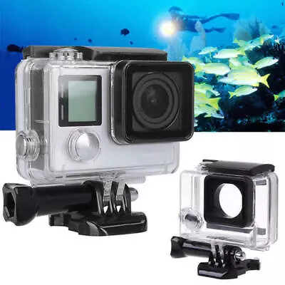 Diving Housing Case Waterproof Case For Gopro Hero 3 3+ 4 Sport Camera Shell • $18.54