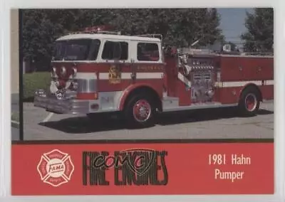 1993 Bon Air Fire Engines Series 1 Fort Belvoir VA 1981 Hahn Pumper #60 2h8 • $3.99