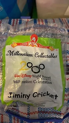 JIMiny Cricket Millennium Collectables Happy Meal Mcdonald Unopened 2000 Toy • $18.99