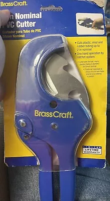 Brasscraft- 2 INCH NOMINAL PVC CUTTER JAW- ONE HAND SYSTEM  • $20