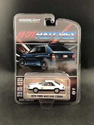 Greenlight Hot Hatches Series 2 1979 Ford Mustang Cobra 1/64 COMB SHIP $1 • $5.46