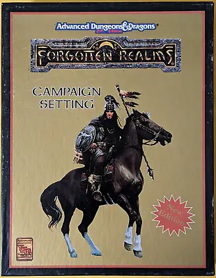 Forgotten Realms Campaign Setting Complete Box Set Dungeons And Dragons Rare • $149.99