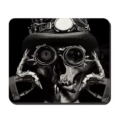 CafePress Steampunk Deceased' Steampunk Skeleton Mousepad  (194508632) • $14.95