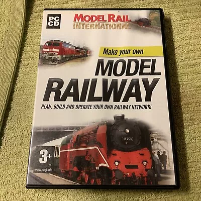 Make Your Own Model Railway PC Game CD Rom 2004 • $10.92