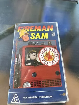 Fireman Sam VHS Fire Safety Special • $20