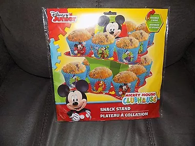Disney's Mickey Mouse Clubhouse Disposable Cupcake Snack Birthday Stand NEW  • $14.06