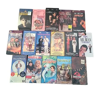 VHS Tapes Movies Lot Of 16 NEW And SEALED Comedy Action Drama Suspense • $32