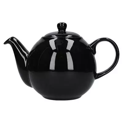 London Pottery Globe 4 Cup Teapot Gloss Black • £21.96