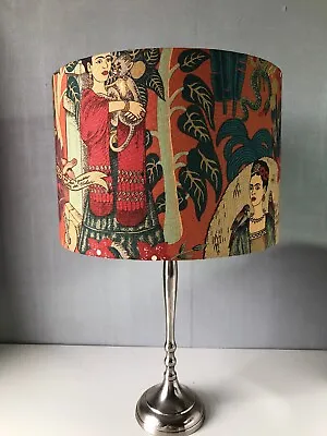 £31 • Buy ‘Frida Kahlo’ Terracotta 30cm Lamp Or Ceiling Shade With Or Without Tassels