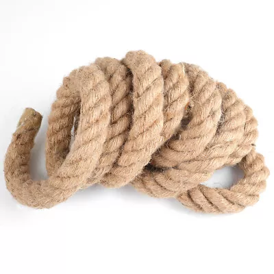 Twisted Natural Manila Rope 4 Strand Landscape DIY Craft 1/4 5/16 1/2 1 5/8  • $13.99