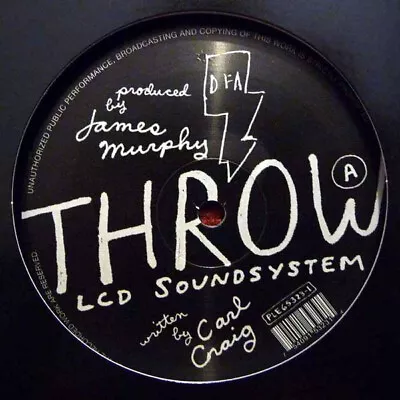 LCD Soundsystem / Paperclip People Throw Planet E 12  Single 2010 • £10