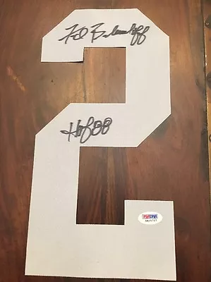$59 • Buy Fred Biletnikoff Autograph Jersey #  PSA *Super Bowl XI MVP RAIDERS AUTO *HOF 88
